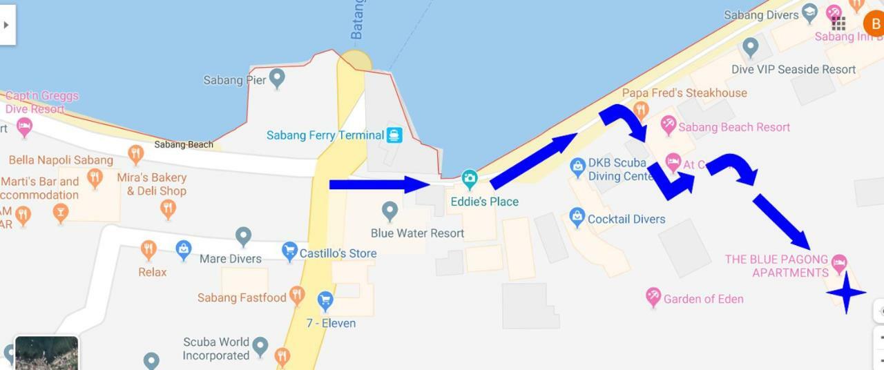 The Blue Pagong Aparthotel Puerto Galera Ngoại thất bức ảnh